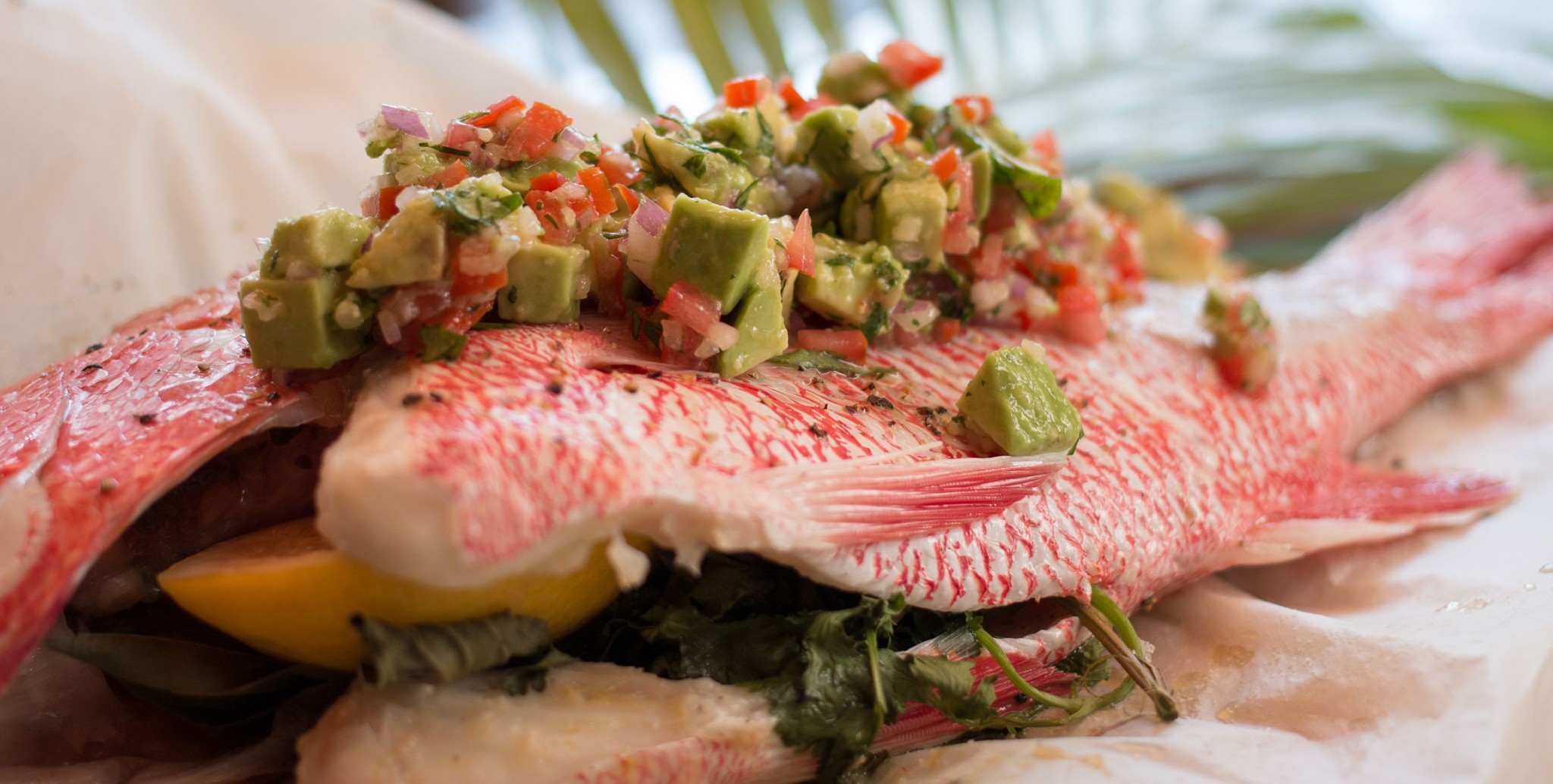 WHOLE FISH WITH SALSA
