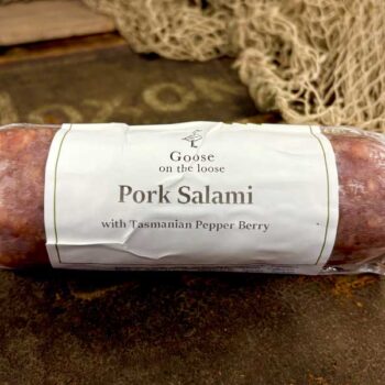 Pork Salami with Tasmanian Pepper Berry